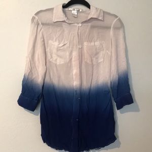ELLISON ombré blouse
